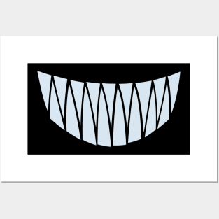 Smiling Teeth Posters and Art